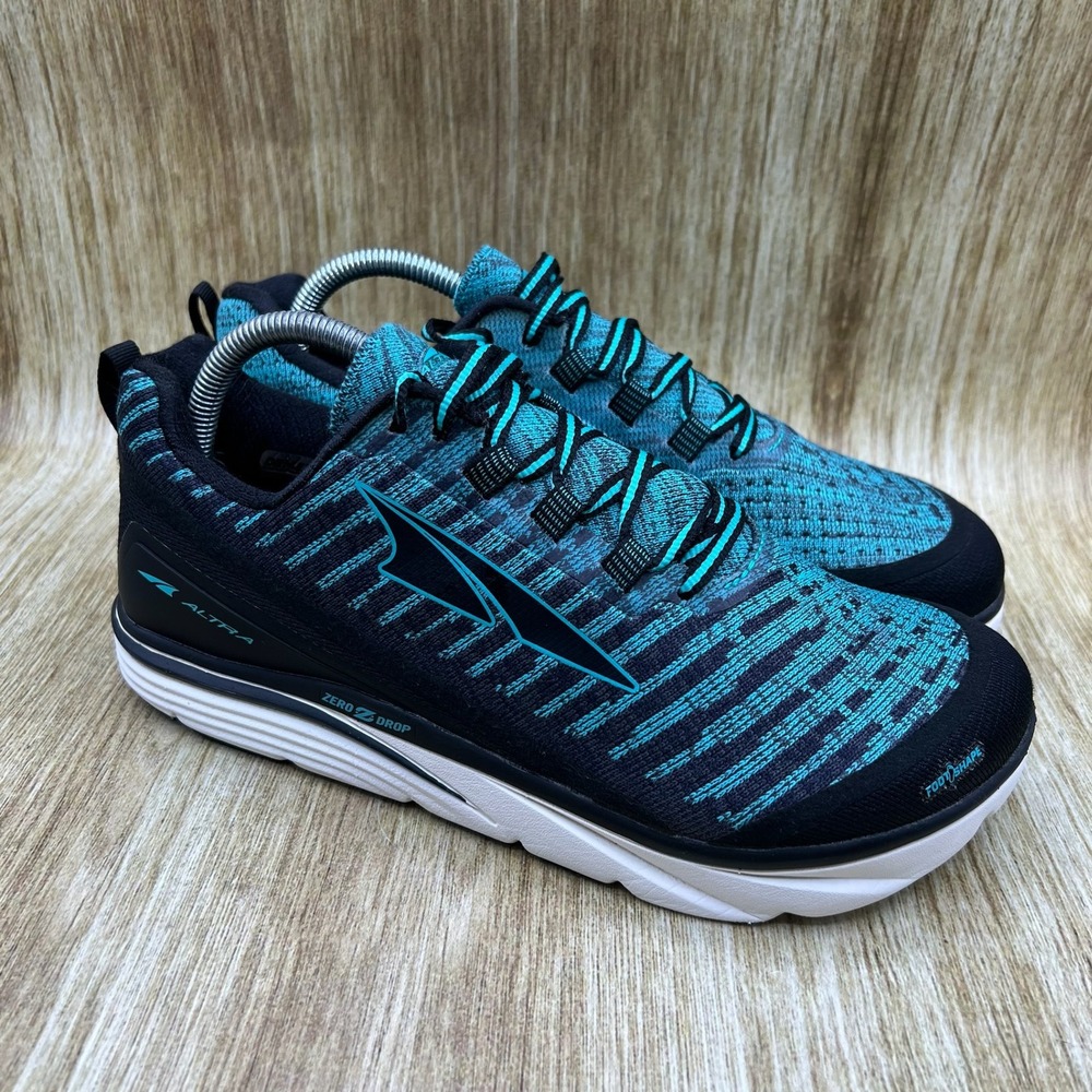 Altra Women's Teal and Black Trail-Style Athletic Shoes
